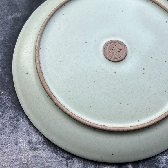 Eastfork Pottery dinner plate in retired glaze soapstone - Picture 2 of 3